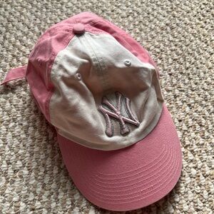 New York Yankees Pink and white Baseball Cap
